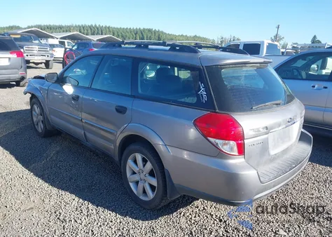 2008 Subaru Outback 2.5I/2.5I L.l. Bean Edition from USA, damaged, VIN 4S4BP61C487344753